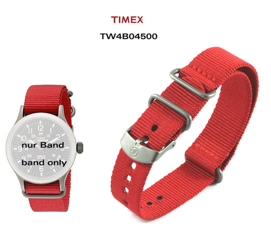 Timex Ersatzarmband TW4B04500 Expedition Scout Ersatzband - 20mm Durchzugsband