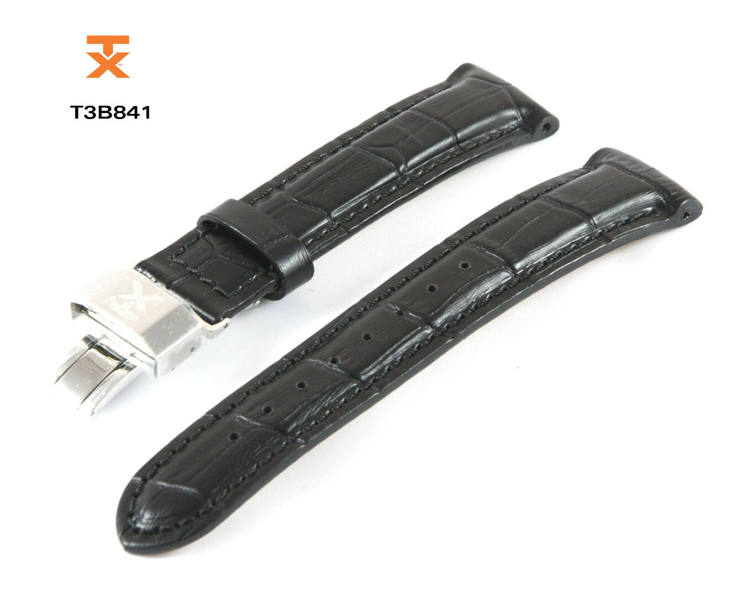 Timex TX Ersatzarmband T3B841 - TX 300 und TX 500 Series Ersatzband Leder 20mm