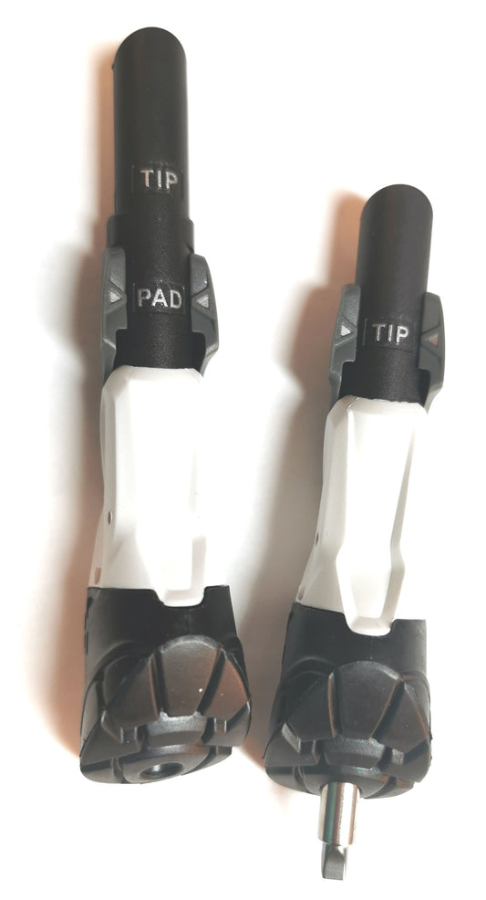 Leki Smart Tip V2 - 2.0 Komplettspitze - 1 Paar - schwarz/weiß