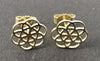 VIVA Ohrringe Gelbgold 9 kt - rund - Gewicht 1,29 gr. - Ø ca. 11mm